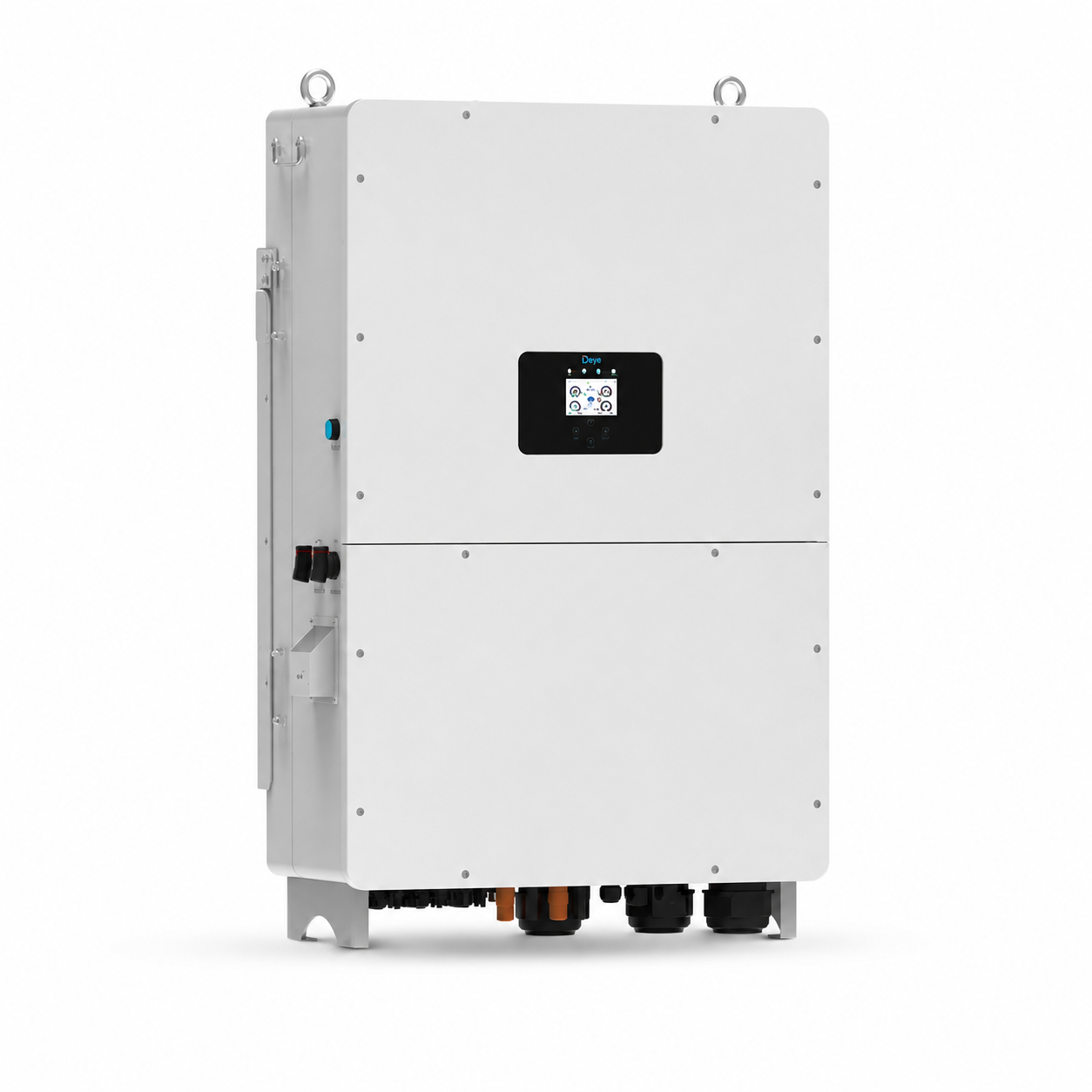 Deye High-Voltage Hybrid Inverter - 100kW Three-Phase, 8 MPPT, 200kW PV - SUN-100K-SG02HP3-AU-GM8 1 Deye High-Voltage Hybrid Inverter - SUN-100K-SG02HP3-AU-GM8 front view | NZ Depot