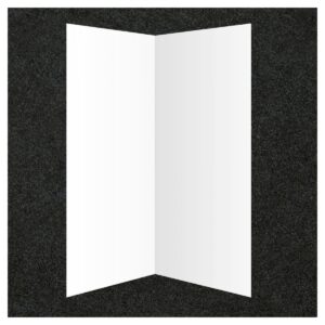 Buy Shower Glass - Kora Series 2 Sides Frameless Glass Set (1200x1000x1900mm) - Black Online - Shower Enclosures - Rectangle Shower - 6 - NZ Depot Delivery
