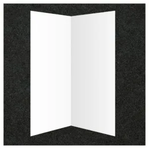 Buy Shower Glass - Kora Series 2 Sides Frameless Glass Set (1200x1000x1900mm) - Black Online - Shower Enclosures - Rectangle Shower - 6 - NZ Depot Delivery