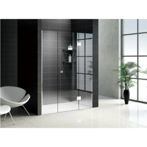 Buy Shower Glass - Stream Series Swing Door (1300x1950mm) Online - Shower Enclosures - Frameless Shower - 1 - NZ Depot Delivery