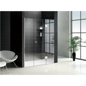 Buy Shower Glass - Stream Series Swing Door (1300x1950mm) Online - Shower Enclosures - Frameless Shower - 1 - NZ Depot Delivery