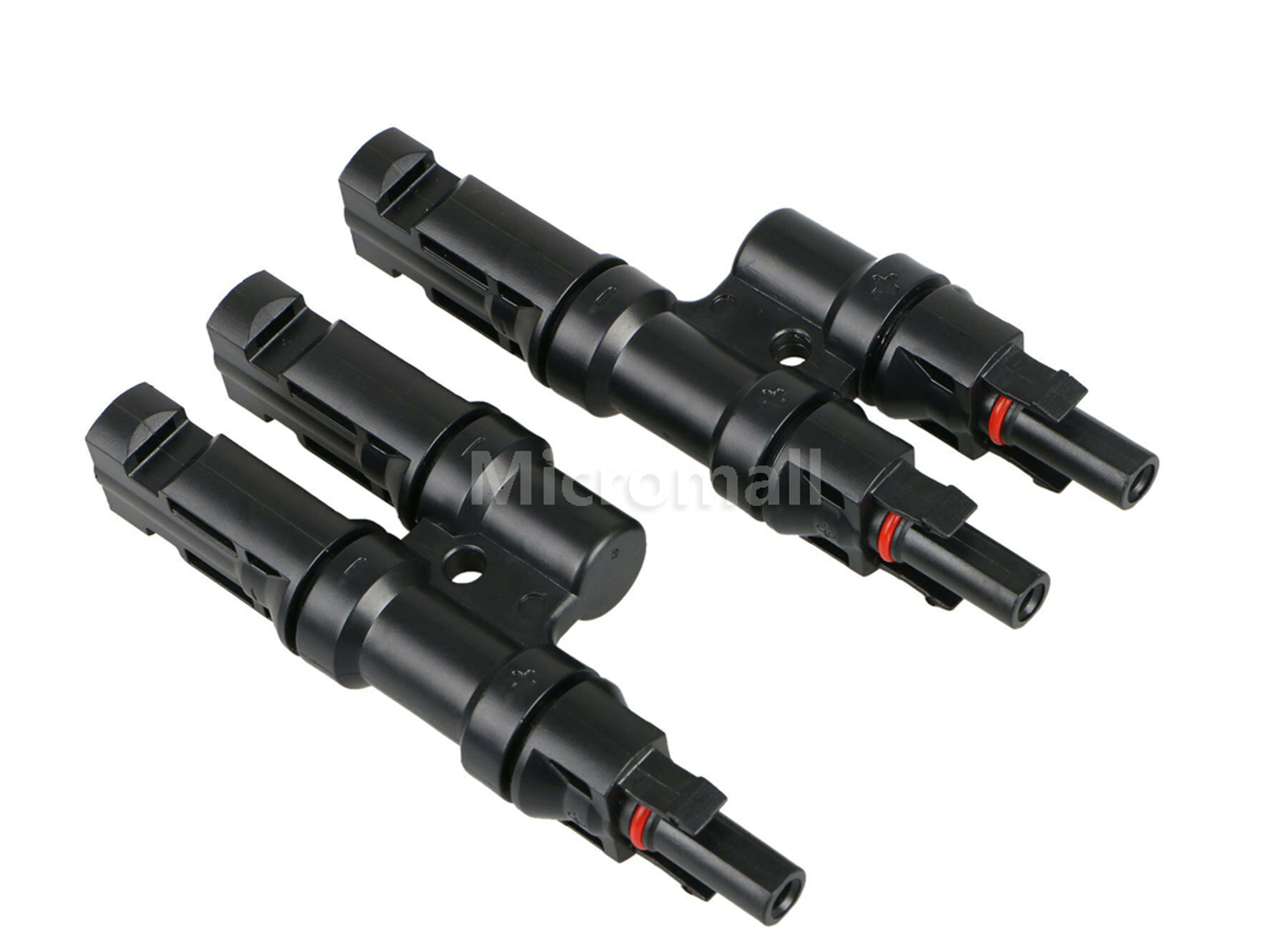 2 in 1 - MC4 Solar Connectors - 1 Pair 1 2 in 1 - - SL-MC4-2IN1 front view | NZ Depot