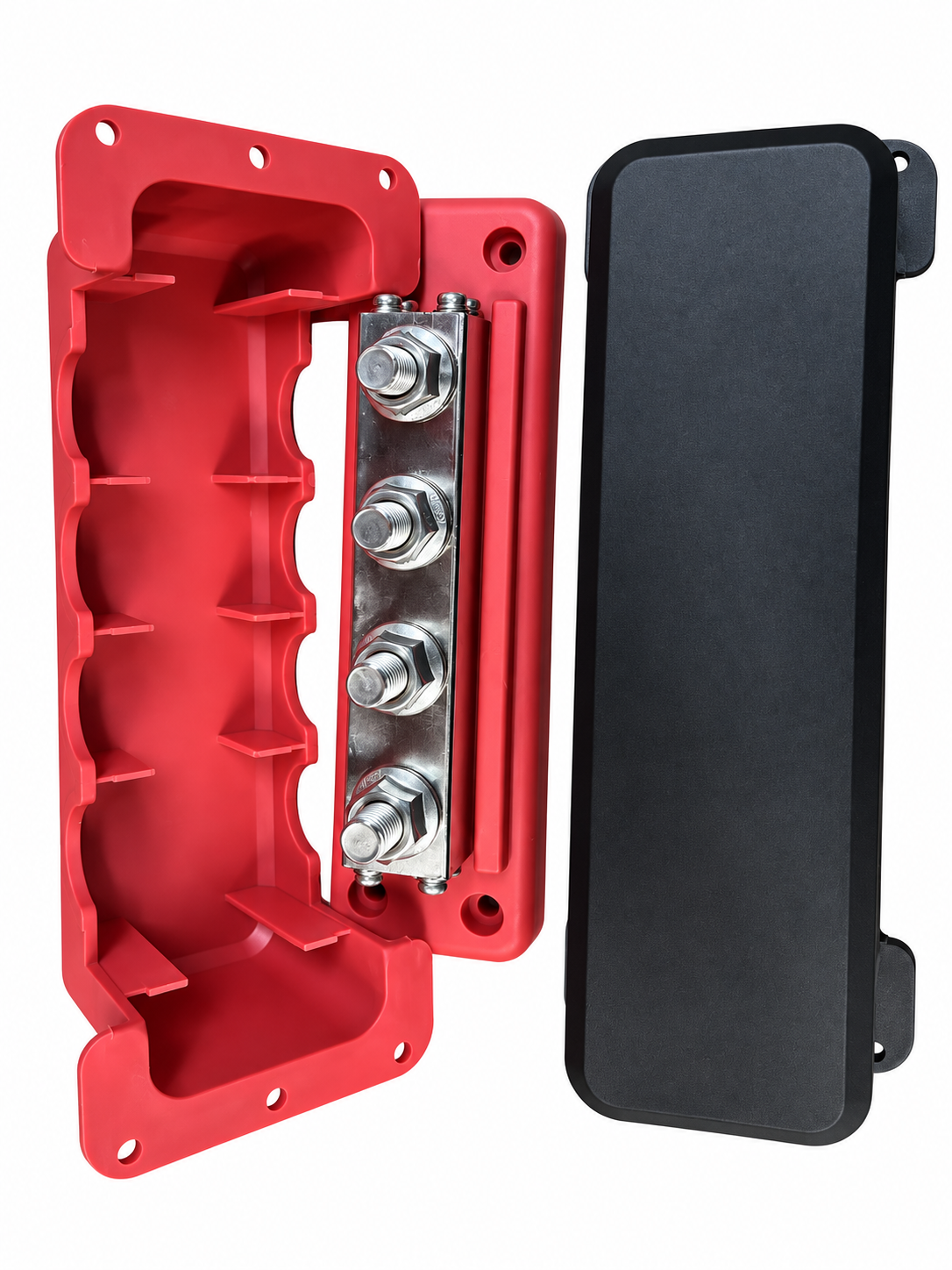 solar-Breakers-Isolators-BUSBAR-4-600-nz-depot-1 1 Pair M10 4-Post - BUSBAR-4-600 side profile | NZ Depot