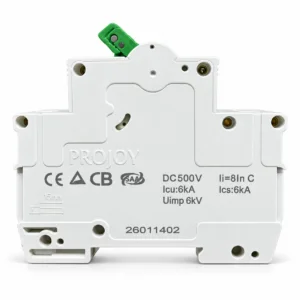 Projoy PEBS-H-63 32A 2P 500V - PEBS-H-63 32A 2P 500V side profile | NZ Depot