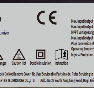 Deye SUN-XL02-B 700W PV - SUN-XL02-B-OP side profile | NZ Depot