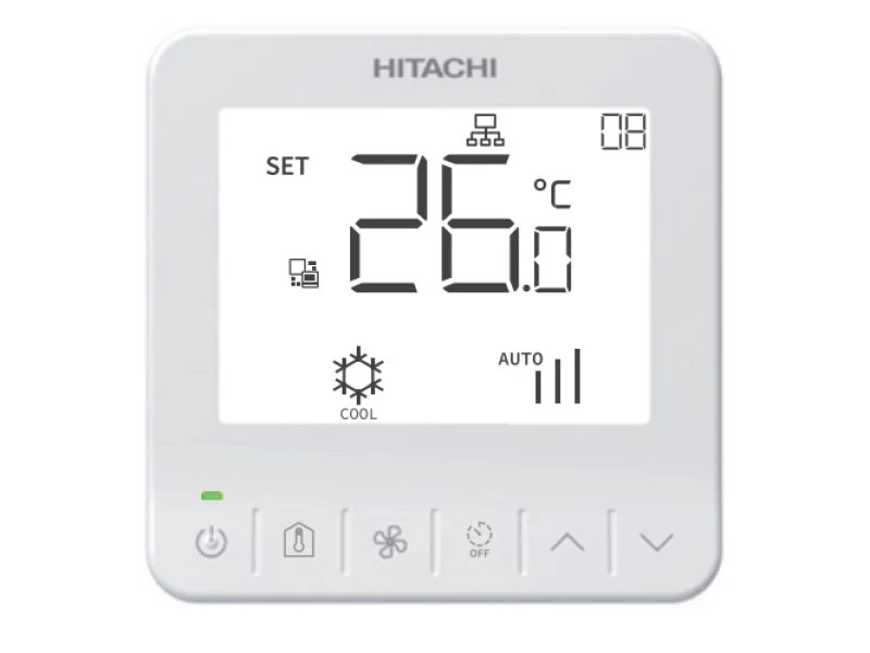 Hitachi GC-ZKT Ducted zone thermostat controller PPIH & PPIM 1 Hitachi GC-ZKT - GC-ZKT front view | NZ Depot