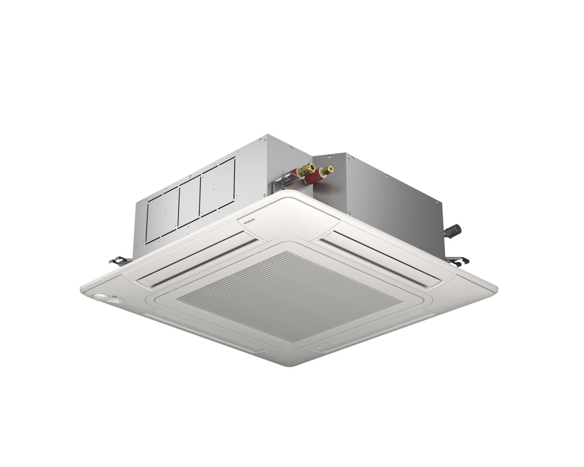 Hitachi P-AP160NAE2 Multi Flow Cassette Fascia (white) with motion sensor 1 Hitachi P-AP160NAE2 - P-AP160NAE2 front view | NZ Depot