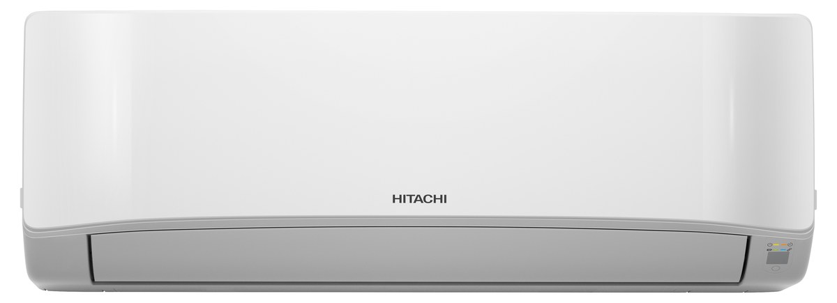 Hitachi 3.5kW airHome 400 High Wall Heat Pump Air Conditioner - Complete Set (Indoor + Outdoor) 1 Hitachi 5kW airHome 400 - RAK-DJ50PHAT-RAC-DJ50PHAT-SET front view | NZ Depot