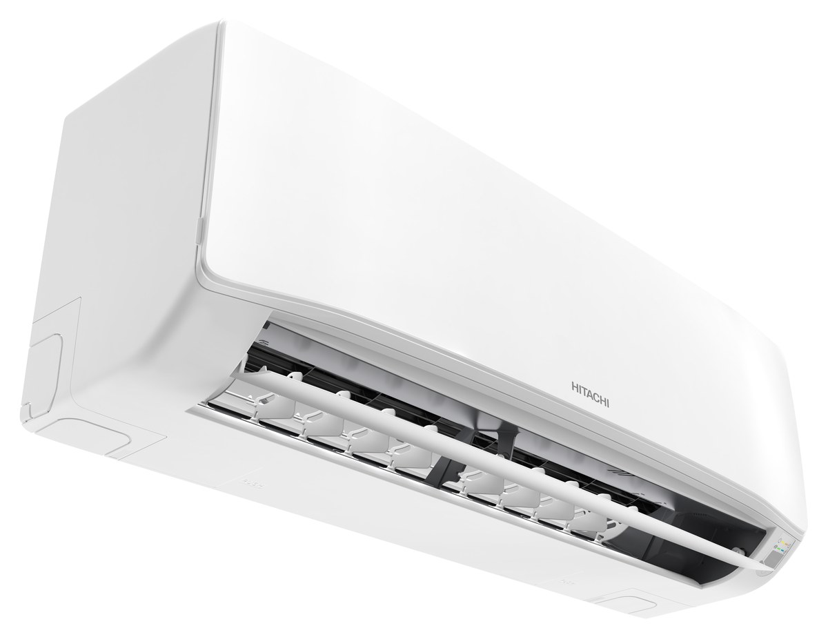 Hitachi 7kW airHome 400 High Wall Heat Pump Air Conditioner - Complete Set (Indoor + Outdoor) (detail view) Hitachi 7kW airHome 400 - RAK-DJ70PHAT-RAC-DJ70PHAT-SET detail view | NZ Depot