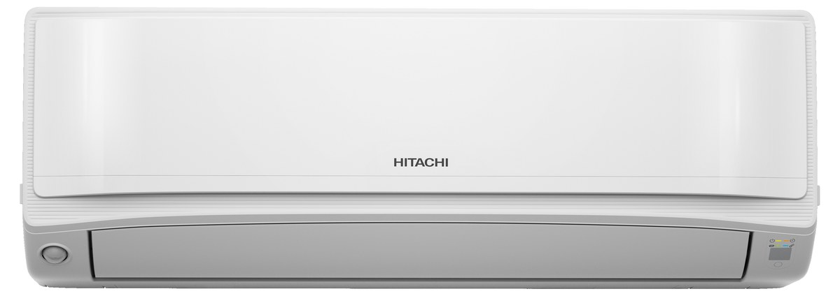 Hitachi 3.5kW airHome 600 High Wall Heat Pump Air Conditioner - Complete Set (Indoor + Outdoor) 1 Hitachi 3.5kW airHome 600 - RAK-VJ35PHAT-RAC-VJ35PHAT-SET front view | NZ Depot