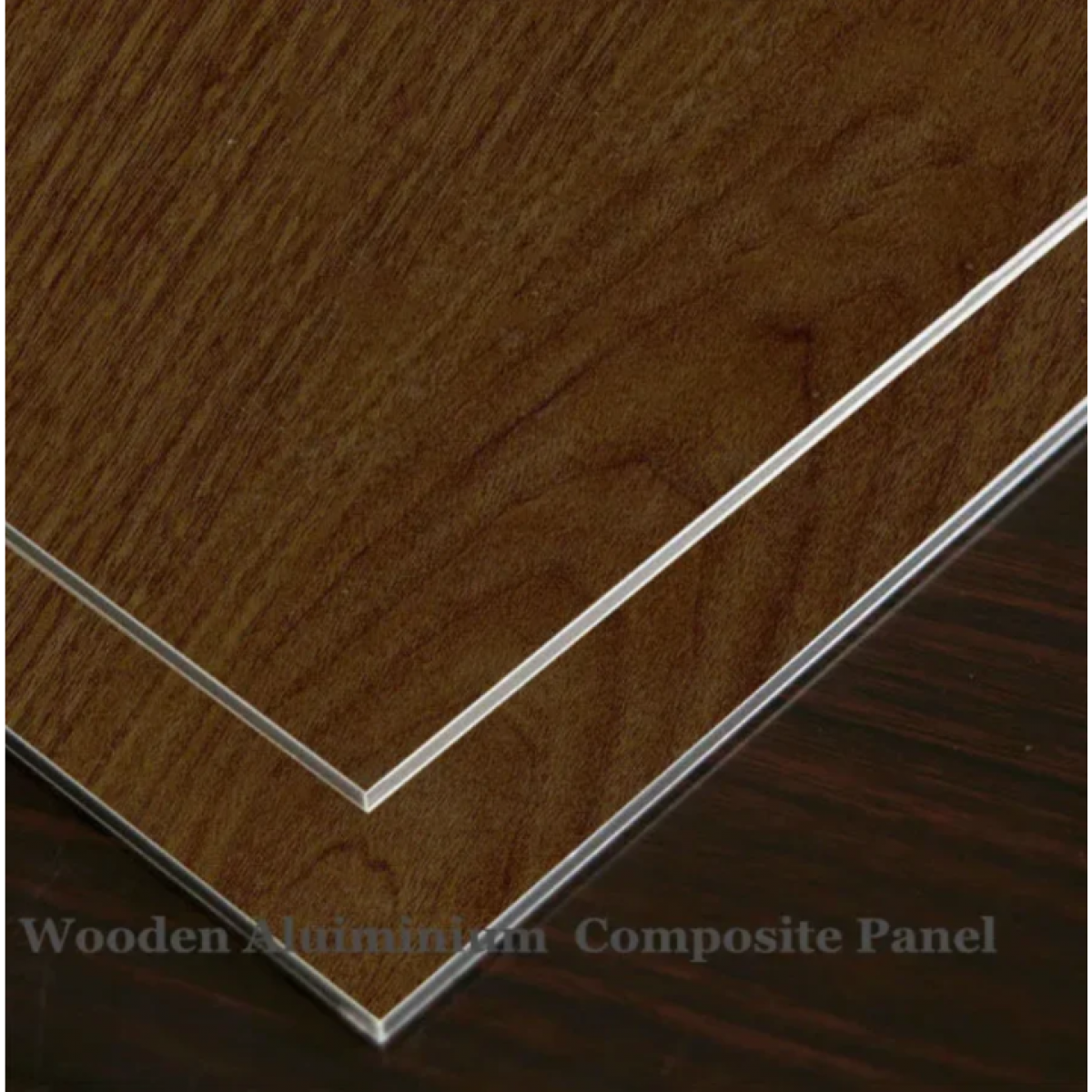 Aluminum Composite Panel - Walnut wood color - A1220 - Walnut wood - Decorative - 2 - NZ DEPOT Bathroom Buy Aluminum Composite Panel - Walnut wood color Online - Decorative - Waterproof decorative sheet - 2 - NZ Depot Delivery