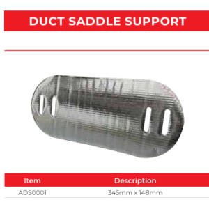 Buy HVAC Depot Duct Saddle Support ADS0001 Front View