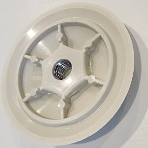 Buy Lep Engineering Plastics Mushroom Head With SSteel M10 Nut Insert 66155 Front View