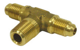 Buy Mueller industries 3/8 MFx3/8 MFx1/4 MP TEE J0619 - Copper & Installation Online NZ Depot 1
