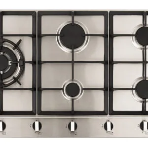 Buy Parmco Gas cooktop 900mm stainless 4burner+wok Online - - 1 - NZ Depot Kitchen