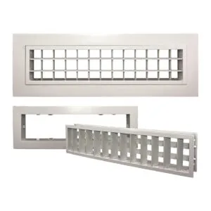 Daikin RCDDR204 - Removable Core Double Deflection Grille, 500mm x 100mm - NZ Depot