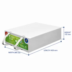 Deep Cycle Solar Storage Battery 12V 130Ah - BTC-12V130 side profile | NZ Depot