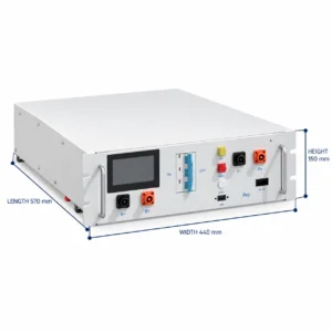 Deye BOS-G-PDU-2 100A High - BOS-G-PDU-2 side profile | NZ Depot