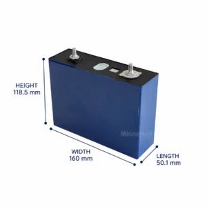 3.2V 102Ah LiFePO4 Lithium - BTL-3.2V100EVE side profile | NZ Depot