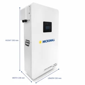 48V 51.2V 210Ah LiFePO4 - BTL-48V210S side profile | NZ Depot