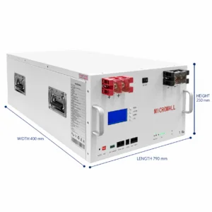 48V 51.2V 290Ah 300Ah - BTL-48V290 side profile | NZ Depot
