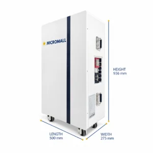 48V 51.2V 280Ah 310Ah 14.3kWh - BTL-48V300S side profile | NZ Depot