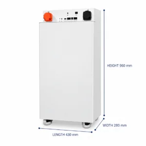 48V 51.2V 314Ah LiFePO4 - BTL-48V314 side profile | NZ Depot